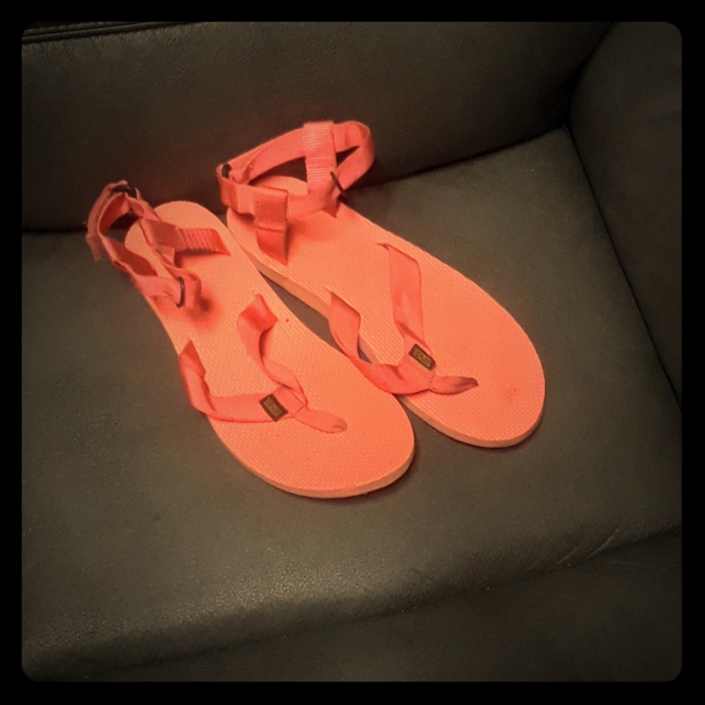 Coral Pink Tevas